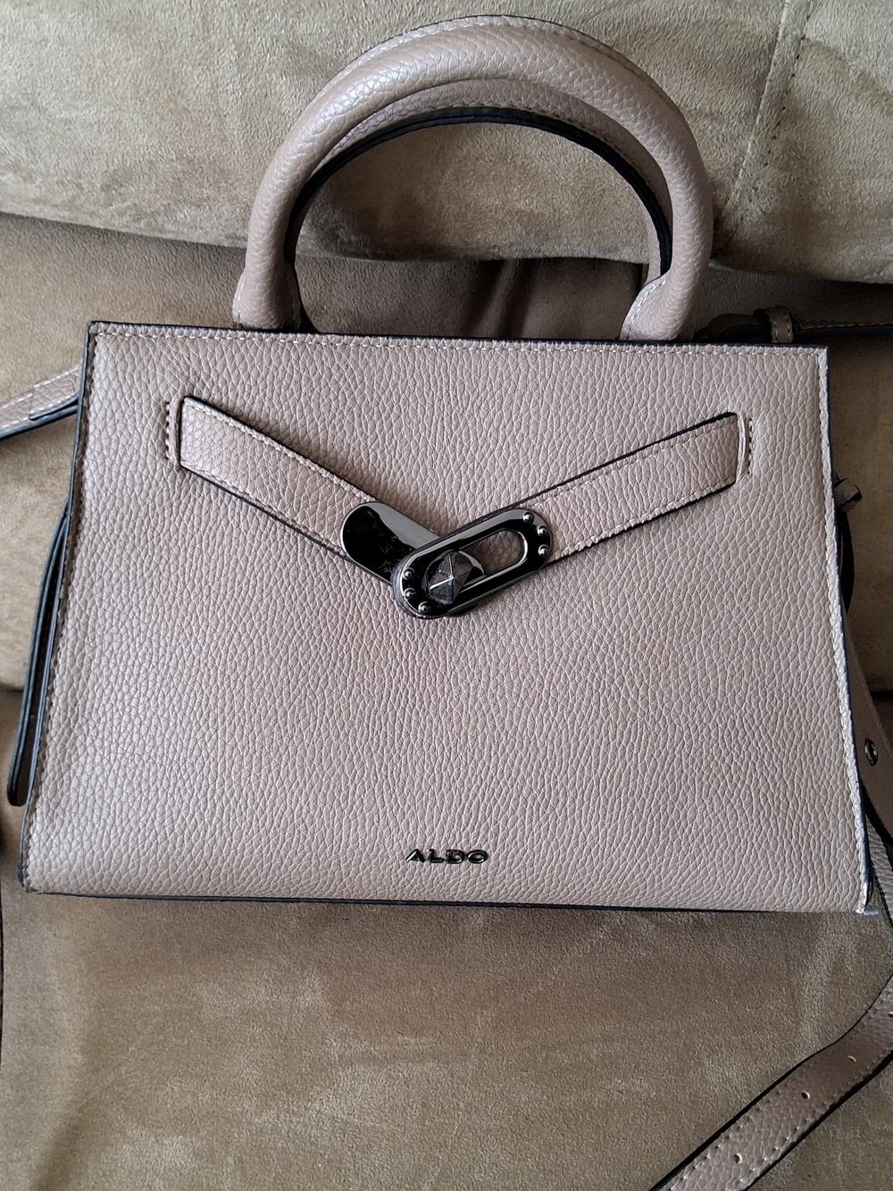 ALDO Light Brown Small Tote